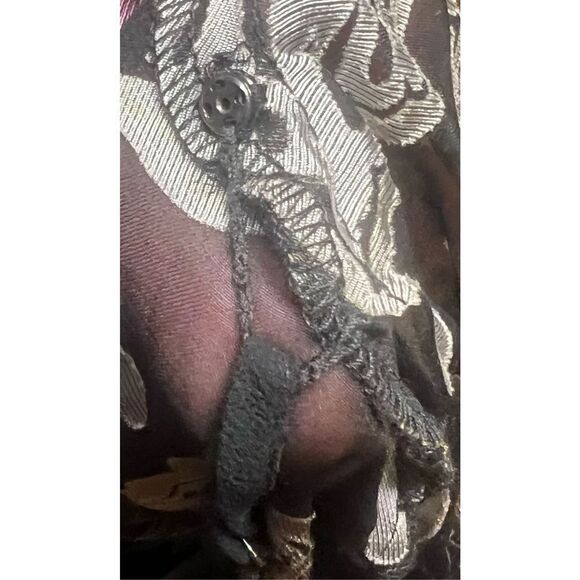 rag & bone Tamar Black  Floral Dress NWT Size 6 - Picture 13 of 14